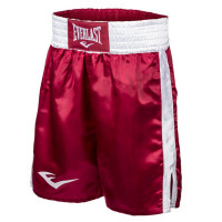 Трусы боксерские (выше колена) Everlast 4412 RD/WH красно-белый