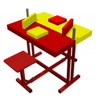 Стол для армрестлинга стандарта Waf сидя ФСИ 9105