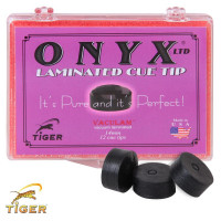 Наклейка для кия Tiger Onyx Ltd 04259 ø14мм Мedium, 1шт.