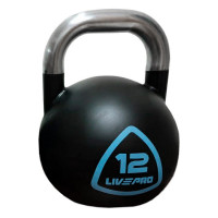 Соревновательная гиря 12 кг Live Pro Steel Competition Kettlebell LP8042-12