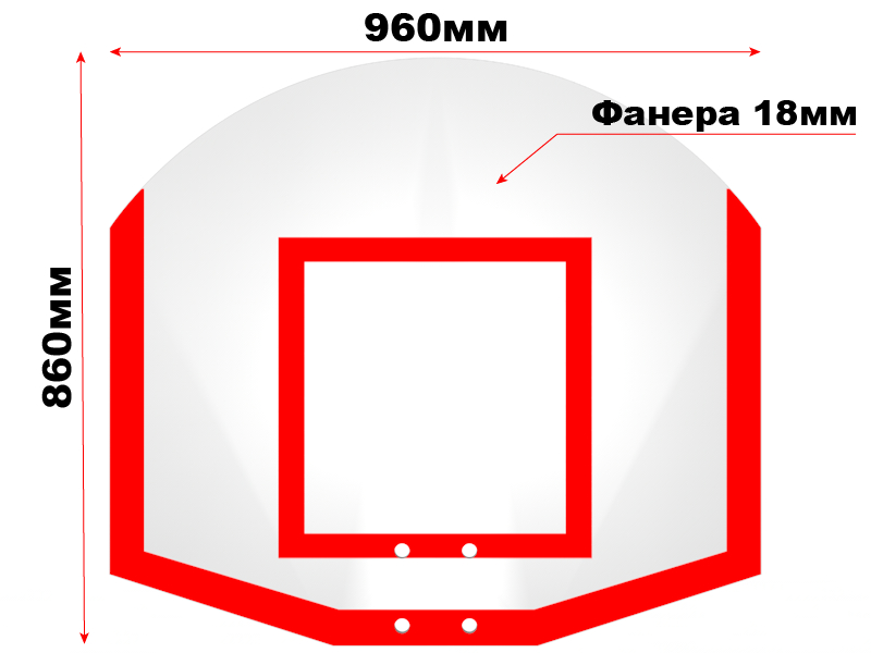 Щит стритбольный, фанерный Glav 01.211 800_600