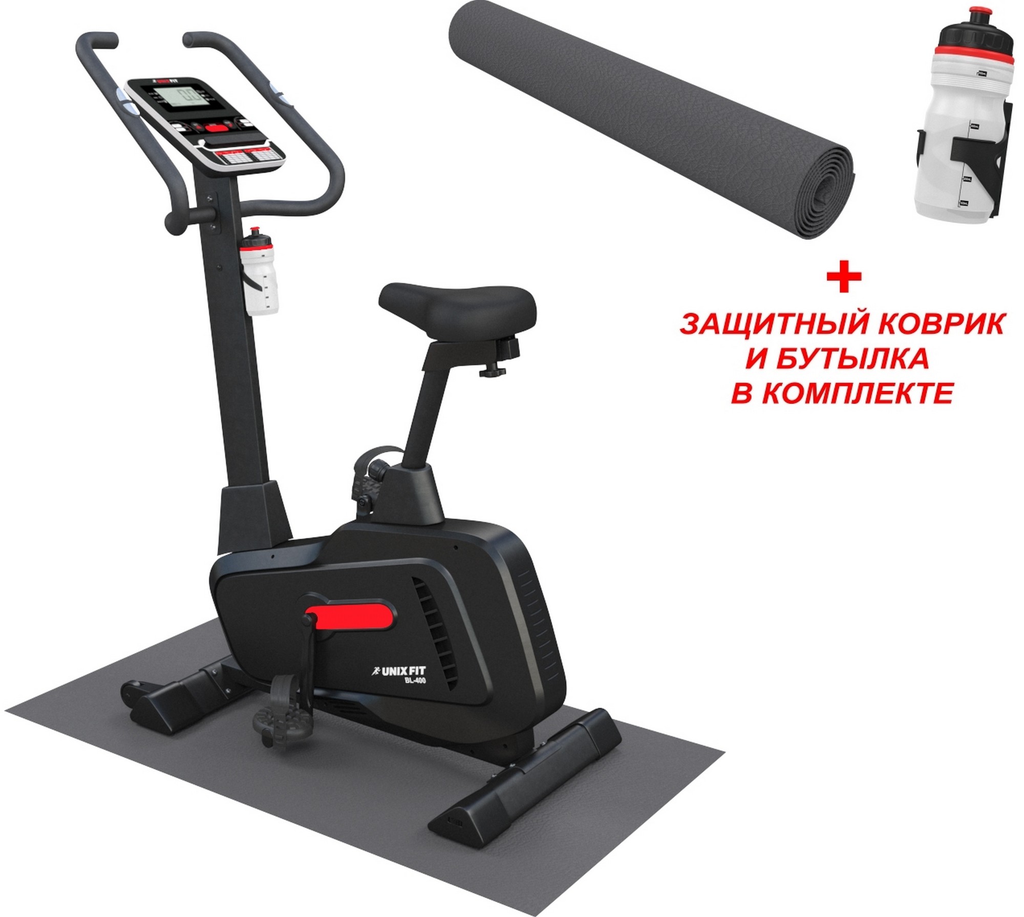 Велотренажер UnixFit BL-400 BMBBL400 Black 2000_1791