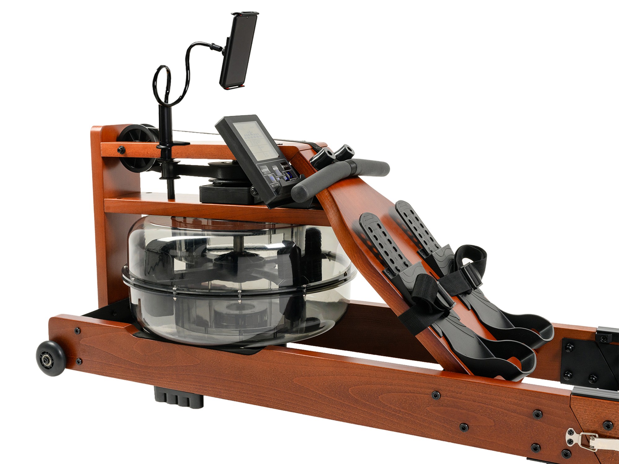 Гребной тренажер UnixFit Wood Rower Dark RM9000PDW 2000_1500