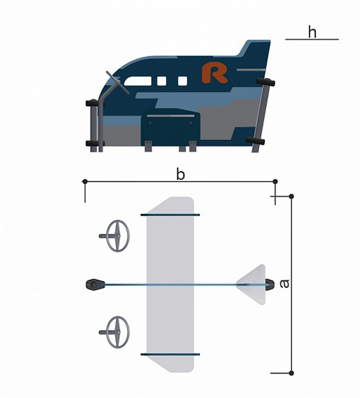 Игровое оборудование "Самолет" Romana 057.64.00 725_800