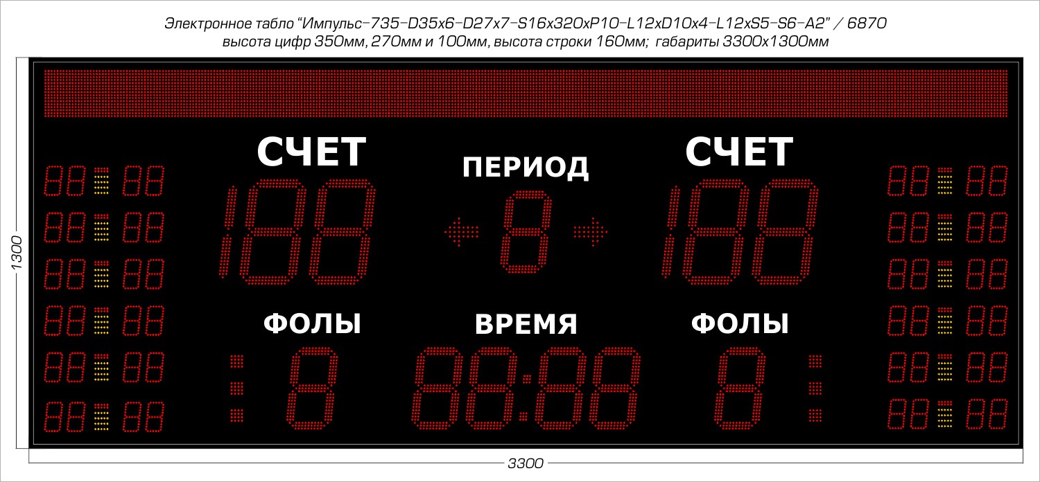 Табло для баскетбола Импульс 735-D35x6-D27x7-S16x320xP10-L12xD10x4-L12xS5-S6-A2 1500_696